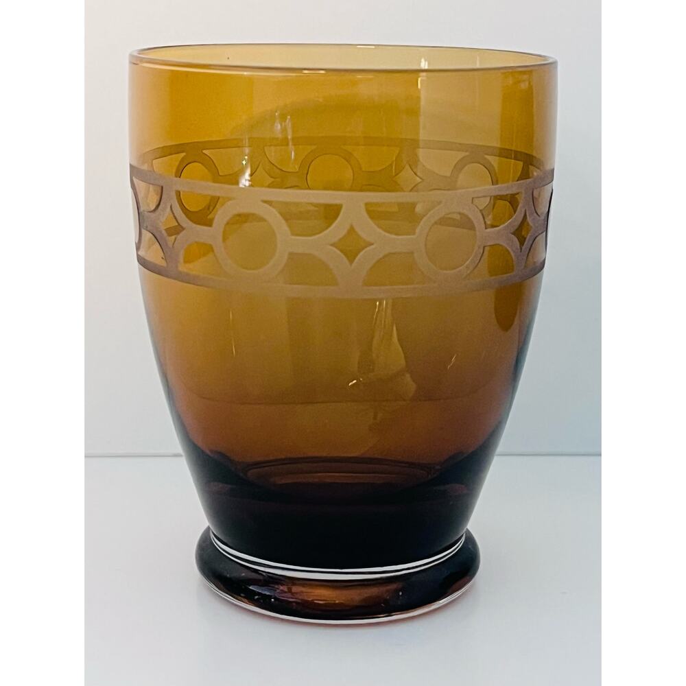 ARTLAND GAZEBO 4" tall VINTAGE 10 oz juice glasses (3)